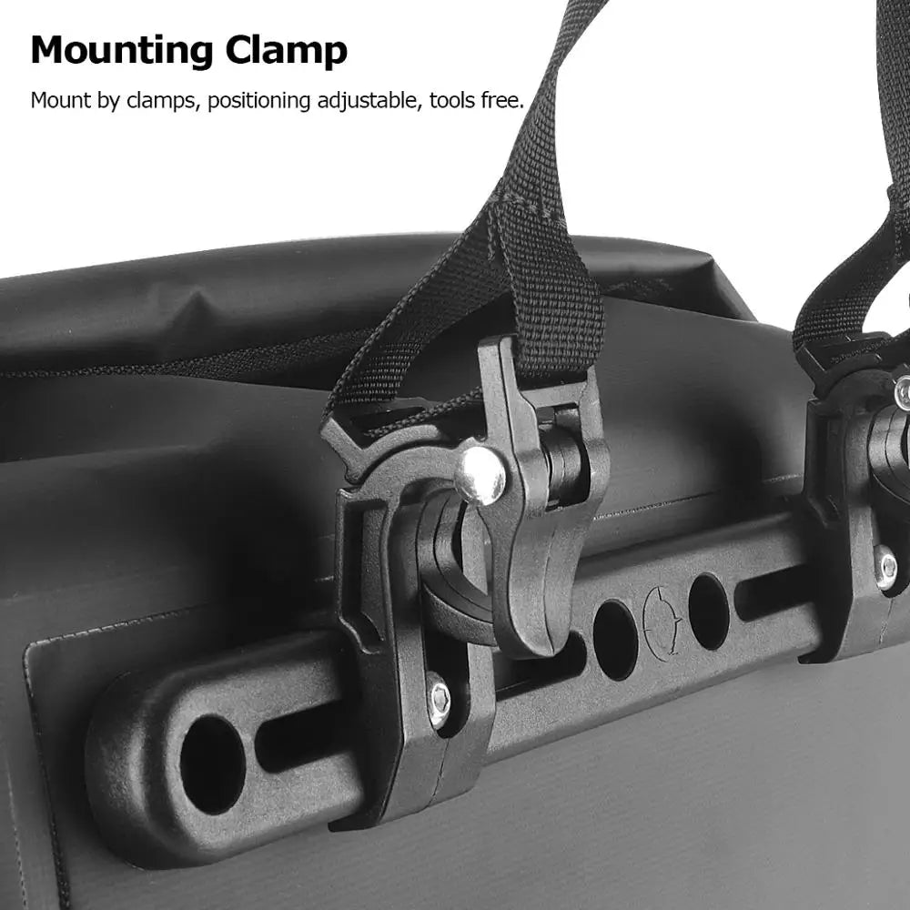 Sahoo 141364-SA 20L Full Waterproof Dry Mountain Road Bike Bicycle Cycling Pannier Bag Back Rear Seat Trunk Bag Rack Pack