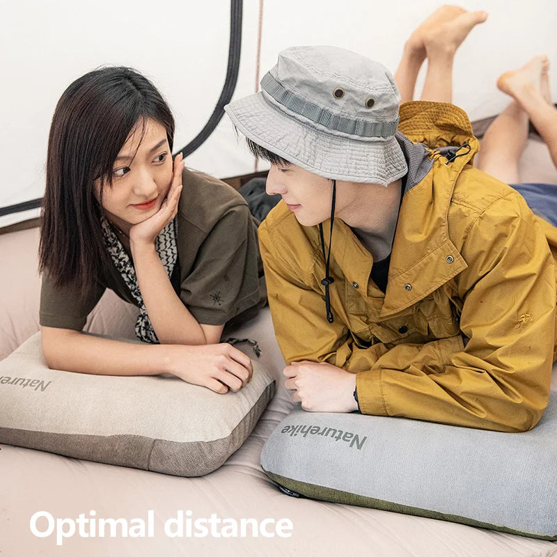 Naturehike 3D Outdoor Portable Comfort Antibacterial Breathable Foam Rest Pillowcase Travel Office Lightweight Couple Pillowcase