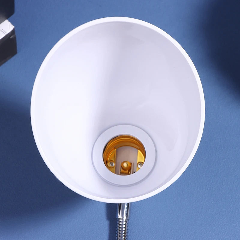 E27 Flexible Extension Lamp Base LED Lamp Holder Socket LED Bulb Elongation Holder Creative Desk Lamp