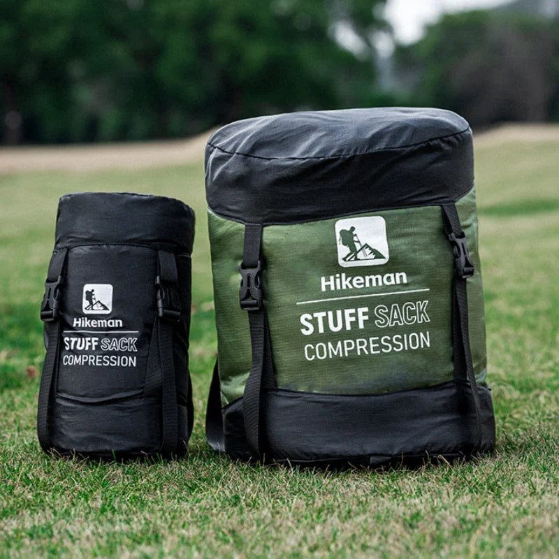 Outdoor Sleeping Bag Compression Bag Camping Travel Clothing Storage Bag Large Capacity Portable Compression Storage Bag