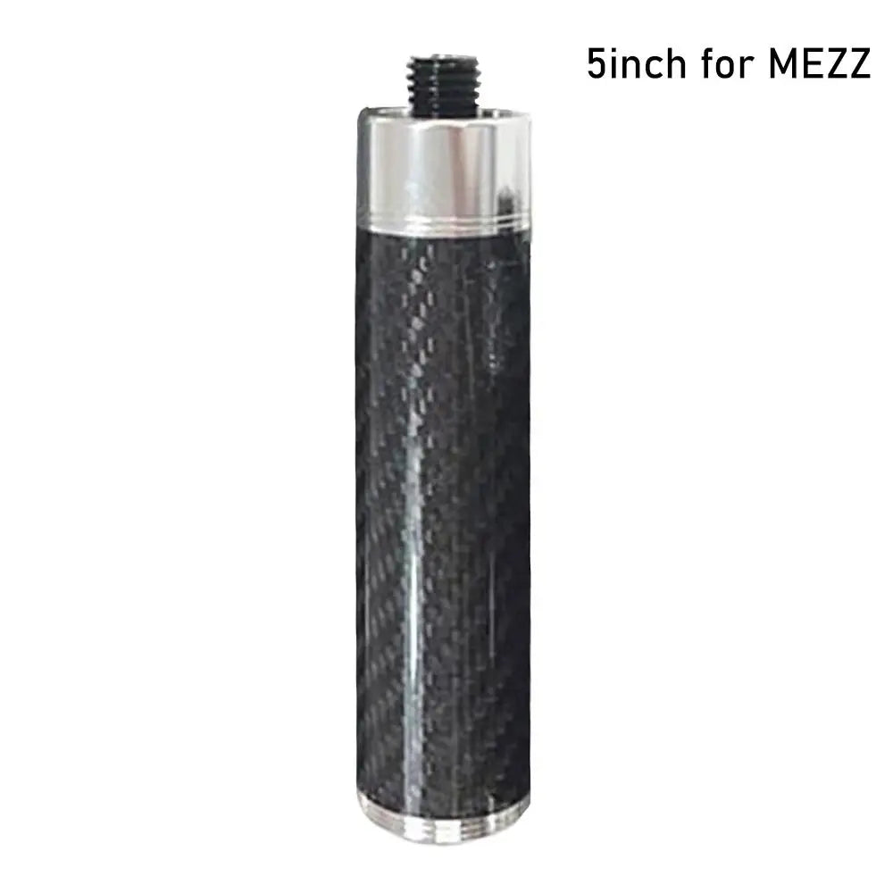 1Pcs Lightweight Snooker Cue Extension Enthusiast Athlete Beginners Replacement Connect Shaft Carbon Fiber Stick Extender