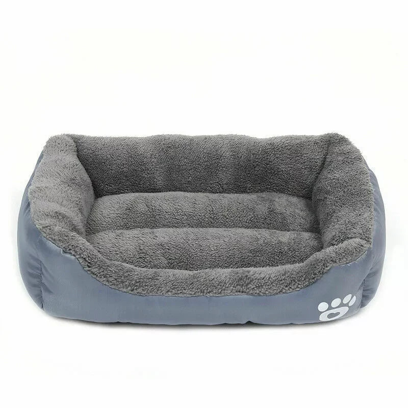 [EU Stock] M-2XL Dog Bed Sofas Plush Kennel Washable Cat Mat Mattress Pet Cushion Dog Bed Warm House Autumn Winter Pet Supplies