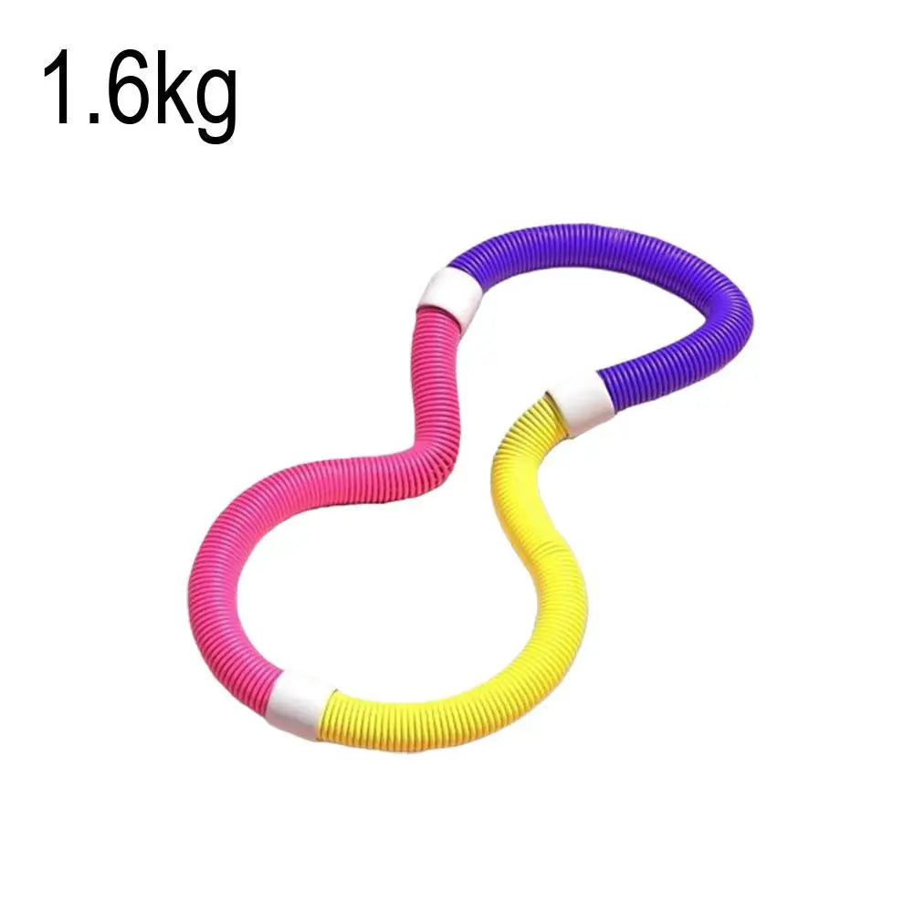 Weighted Spring Steel Frame Foldable Segments Protection Waist Ergonomic Spine Protection Women Home Gym Fitness Soft Spring