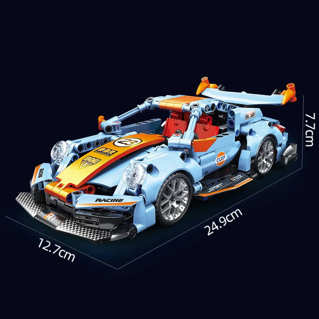 523pcs Building Blocks City Speed Car Festive Gift Giving Racing Vehicle with Super Racers Bricks Toys for Children Boy Gift