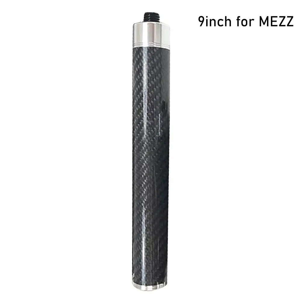 1Pcs Lightweight Snooker Cue Extension Enthusiast Athlete Beginners Replacement Connect Shaft Carbon Fiber Stick Extender