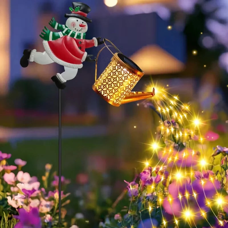 Solar Kettle Lights Garden Lawn Christmas Decorative Lights Kettle Ground Lamp Solar Night Lights Outdoor Garden Decoration
