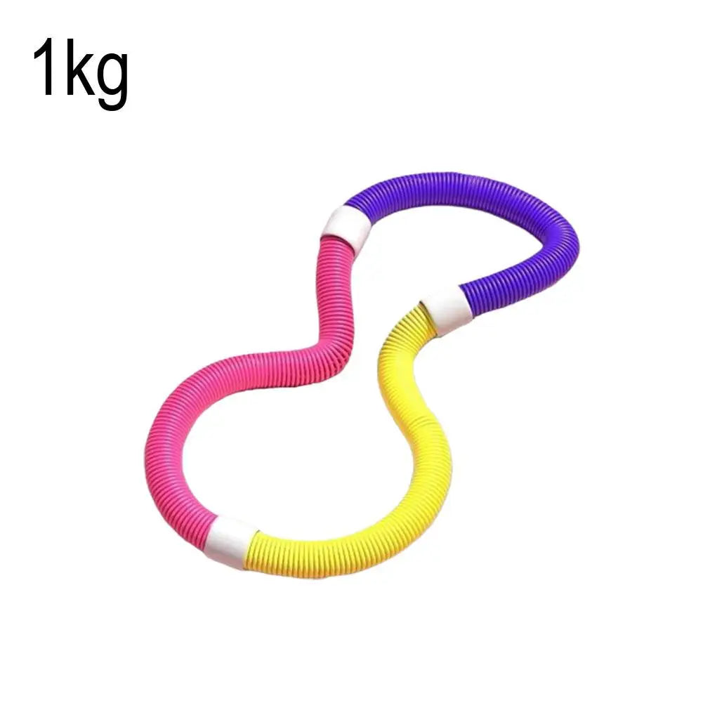 Weighted Spring Steel Frame Foldable Segments Protection Waist Ergonomic Spine Protection Women Home Gym Fitness Soft Spring
