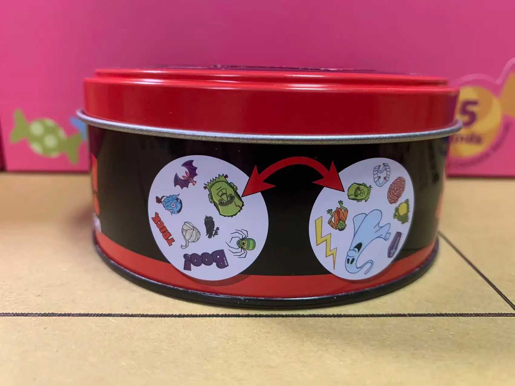 Card Board Game Toy Iron Box Family Funny Entertainment Party Holidays Camping Tool Sports HIP Friends Christmas Halloween Gifts