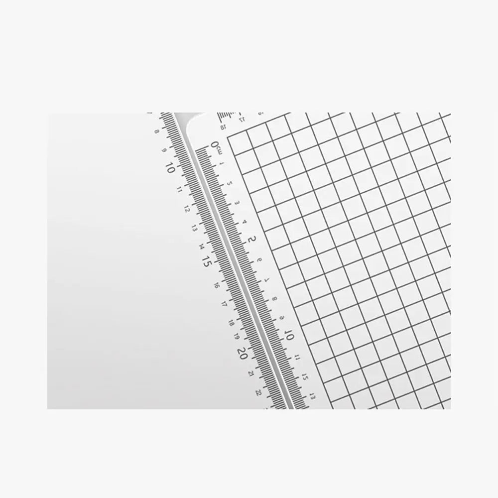 Anti Slip Pad Grid Sewing Cutting Mats PVC Grid Scale Transparent Ruler Board Waterproof A4 Writing Drawing Desk Pad
