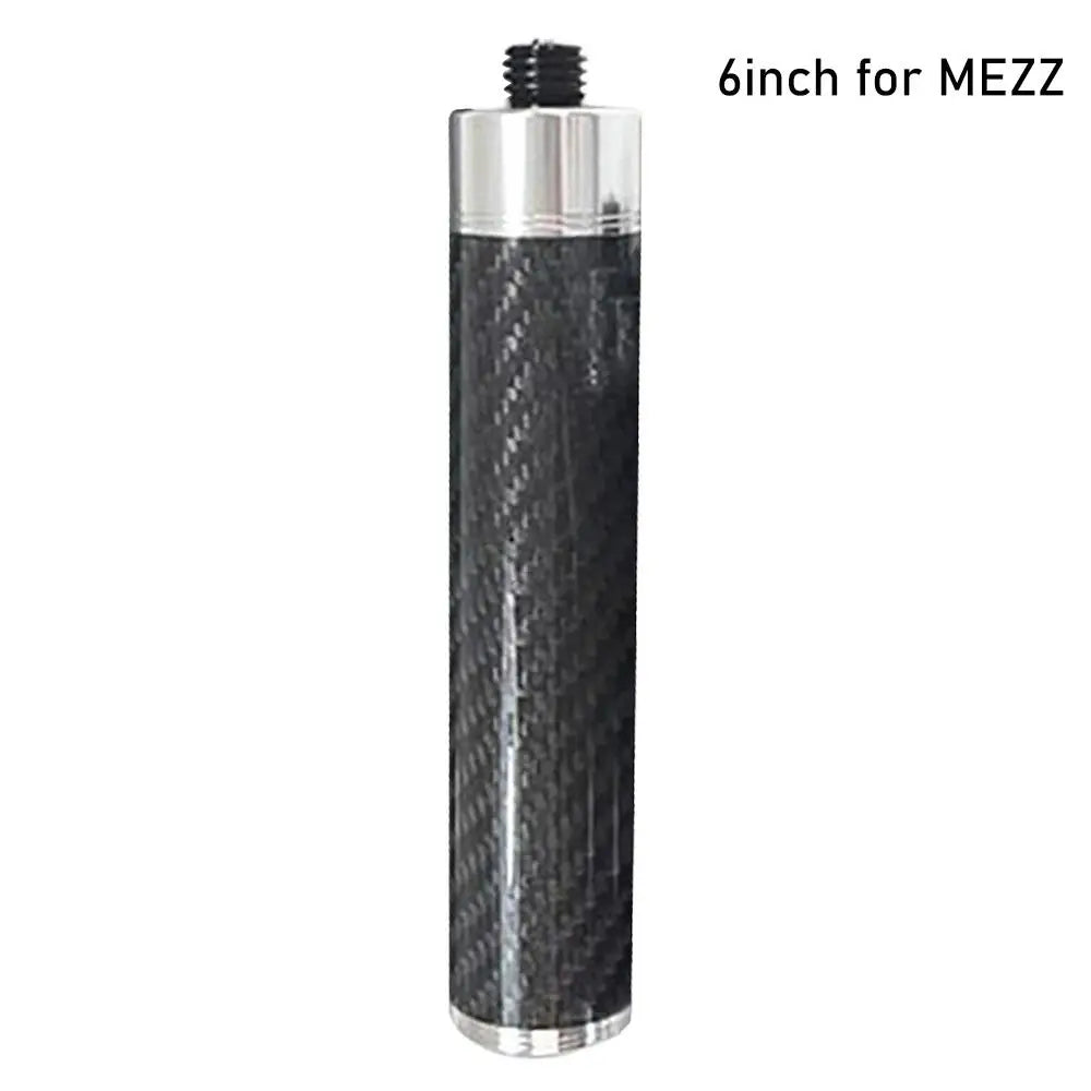 1Pcs Lightweight Snooker Cue Extension Enthusiast Athlete Beginners Replacement Connect Shaft Carbon Fiber Stick Extender