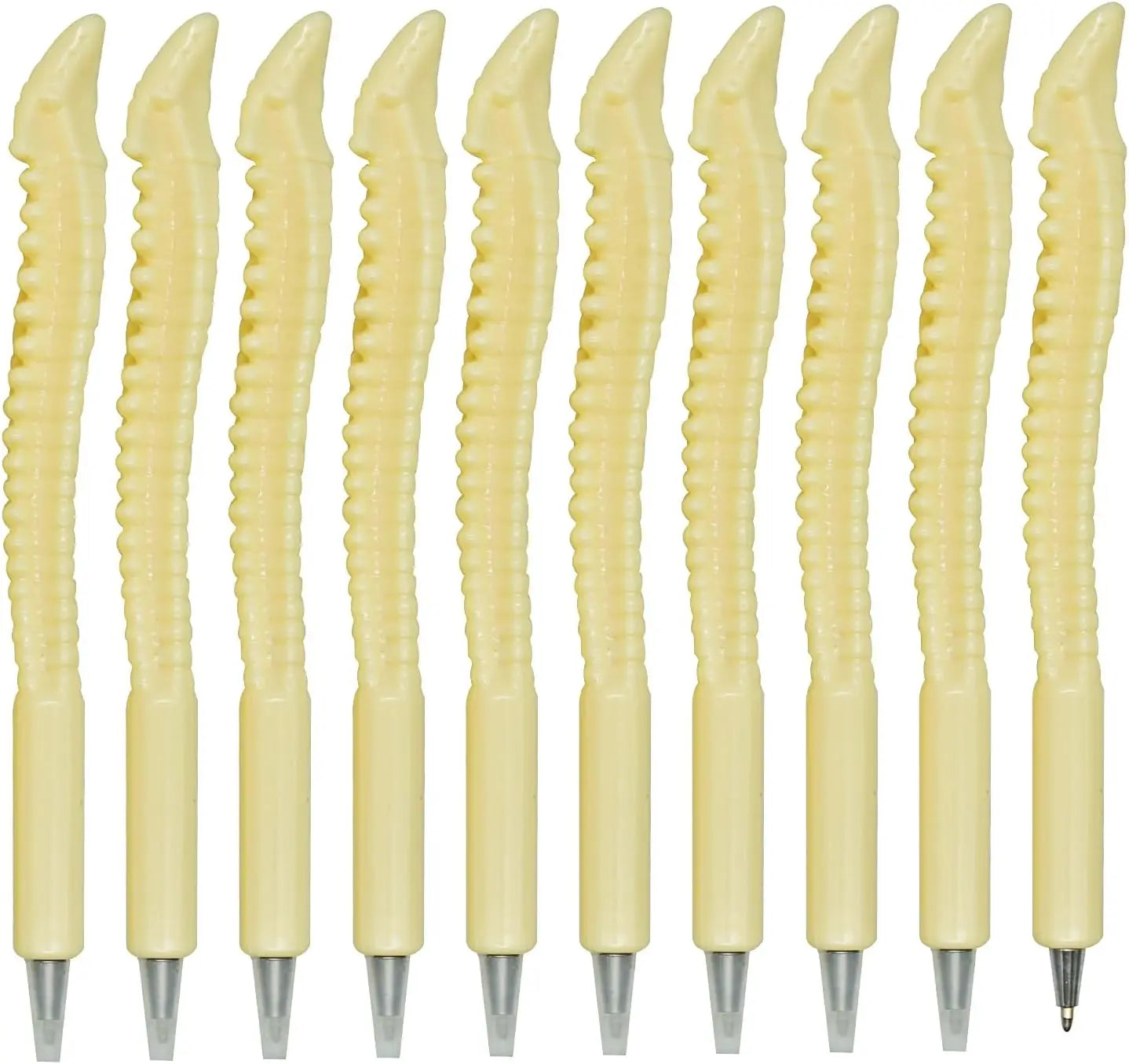 12 Pcs Novelty Bone Pens Spine Shape Ballpoint Pen for Doctor Nurses Present Party Favor Halloween day Back To School