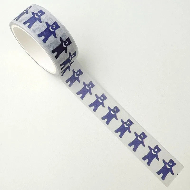 Korean Ins Cute Penguin Tapes DIY Washi  Cartoon Rabbit Paster Girls Phone Decoration Material Scrapbook Journal Creative Decals