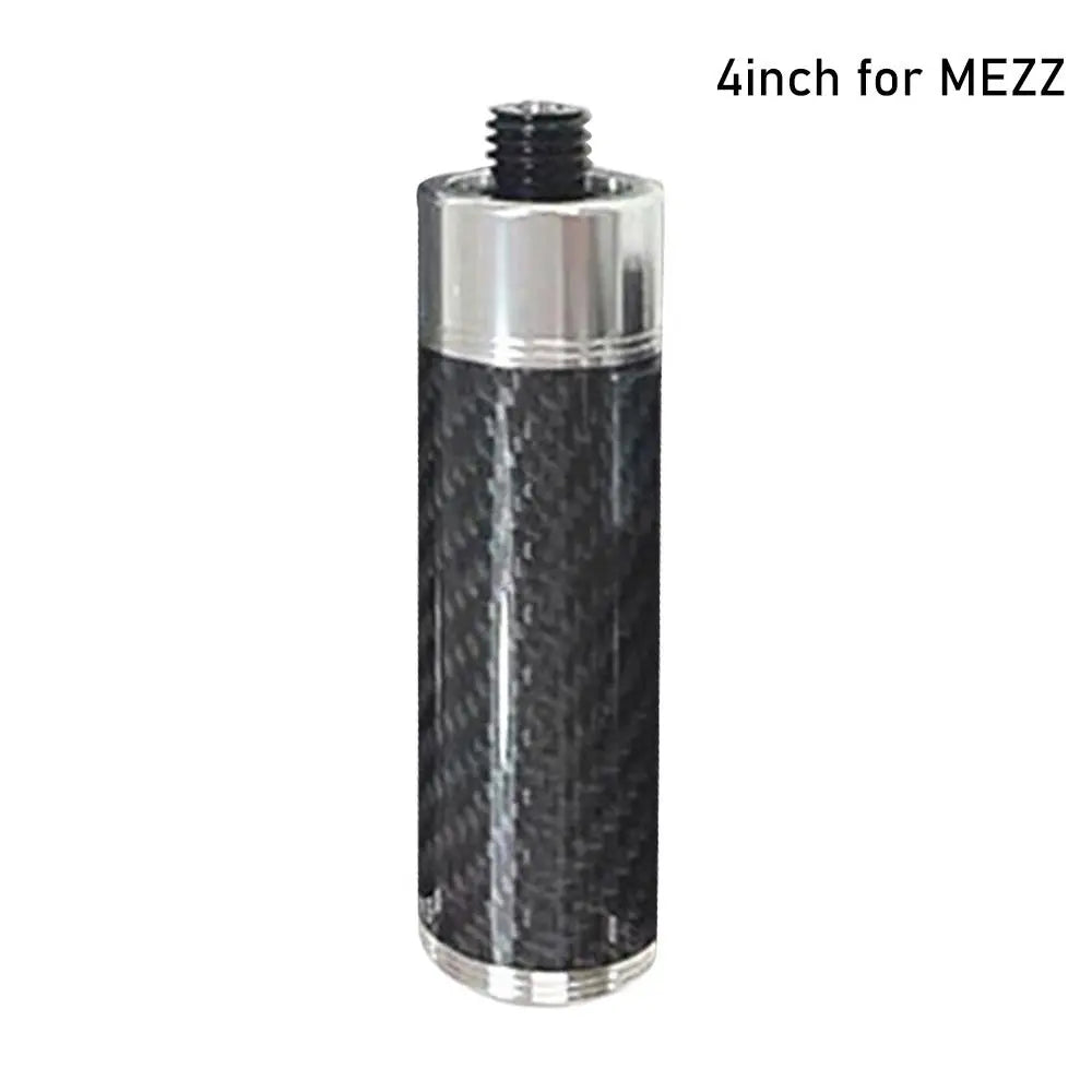 1Pcs Lightweight Snooker Cue Extension Enthusiast Athlete Beginners Replacement Connect Shaft Carbon Fiber Stick Extender