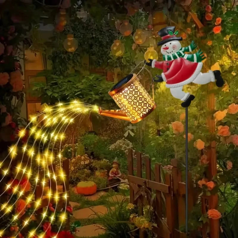 Solar Kettle Lights Garden Lawn Christmas Decorative Lights Kettle Ground Lamp Solar Night Lights Outdoor Garden Decoration