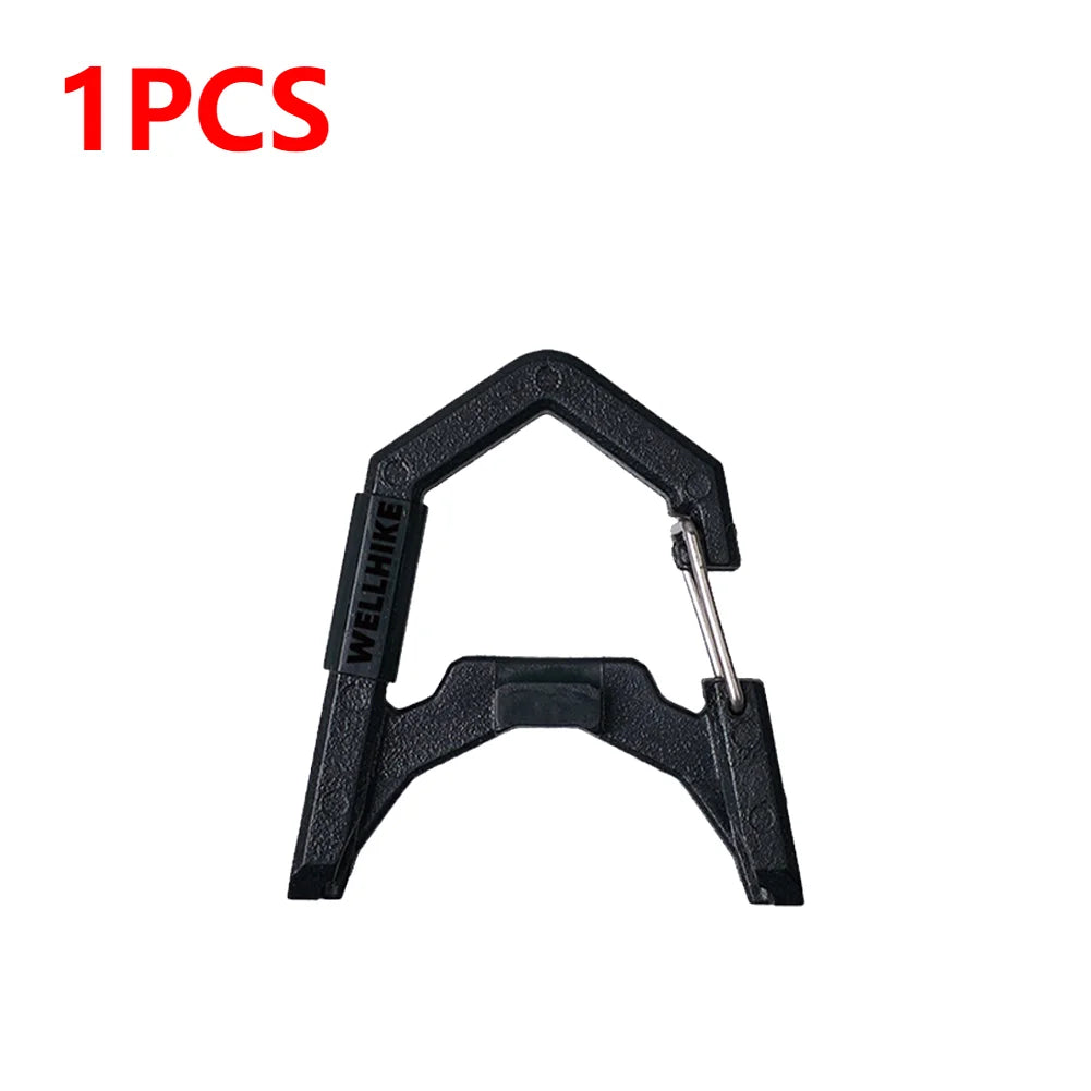 1-10pcs GZ Lamp Carabiner ABS Camping Lantern Hanging Buckle GZ Lantern Spring Buckle GZ Camping Light Accessories