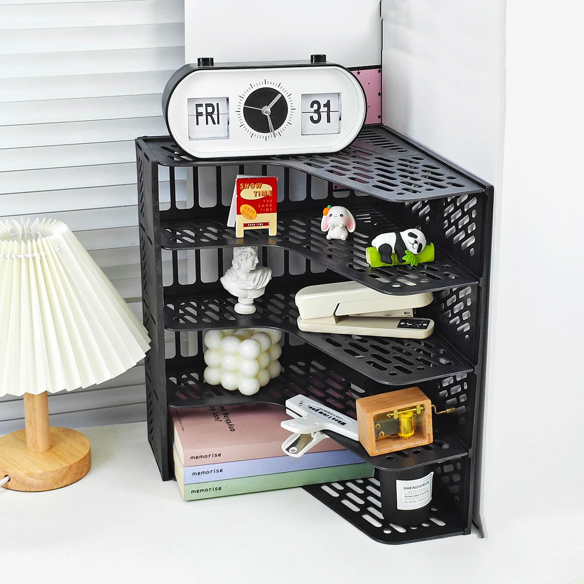 Bookshelf Desktop Book Stand Desk Storage Rack Desktop Book Stand Book Storage Handy Gadget Desk Storage Rack