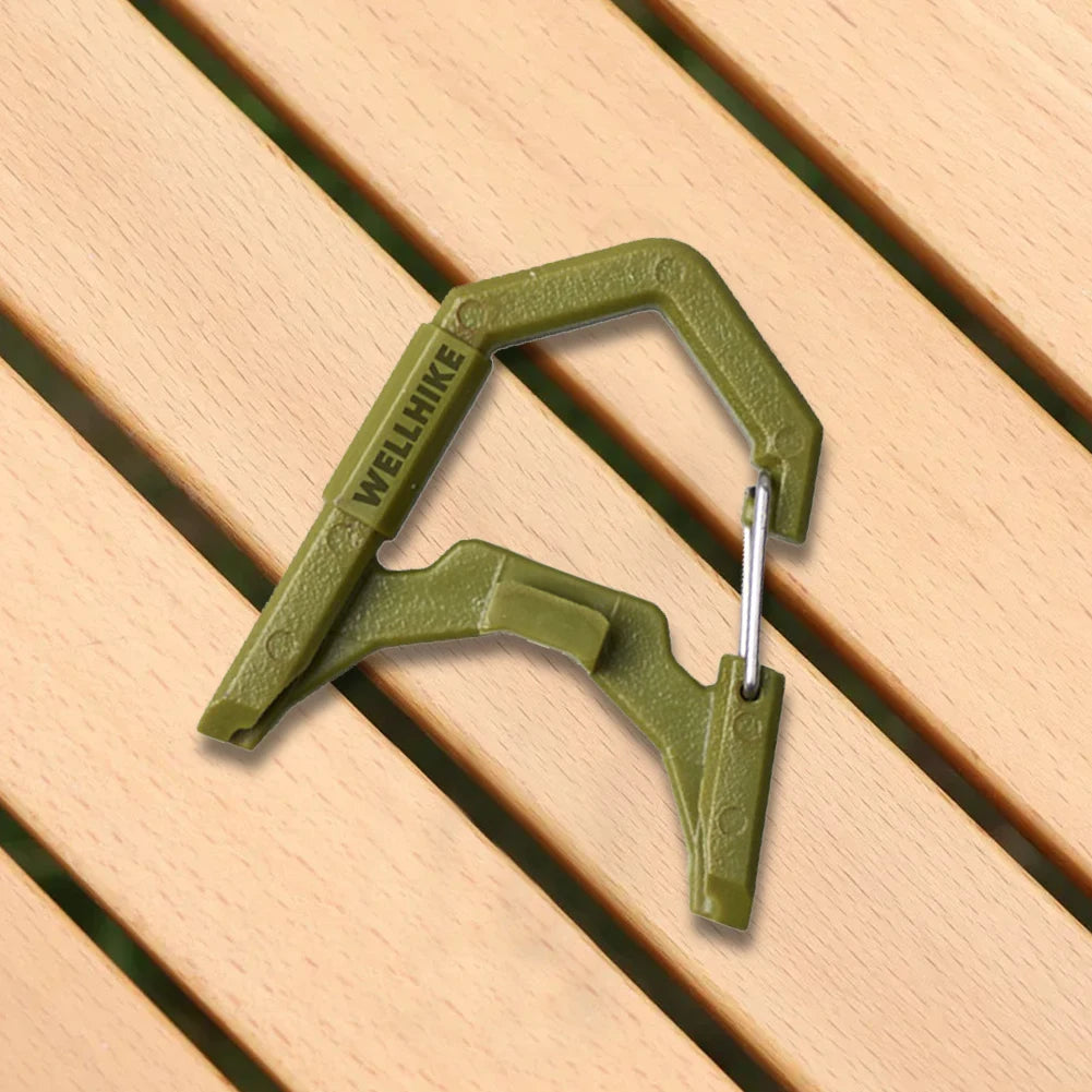 1-10pcs GZ Lamp Carabiner ABS Camping Lantern Hanging Buckle GZ Lantern Spring Buckle GZ Camping Light Accessories