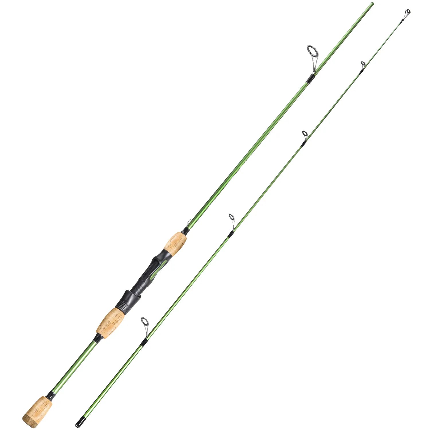 Sougayilang High Garbon Fishing Rod with Cork Anti Slip Grip Rust Proof Guide Ring Smooth and Precise Throwing to catch Big Fish