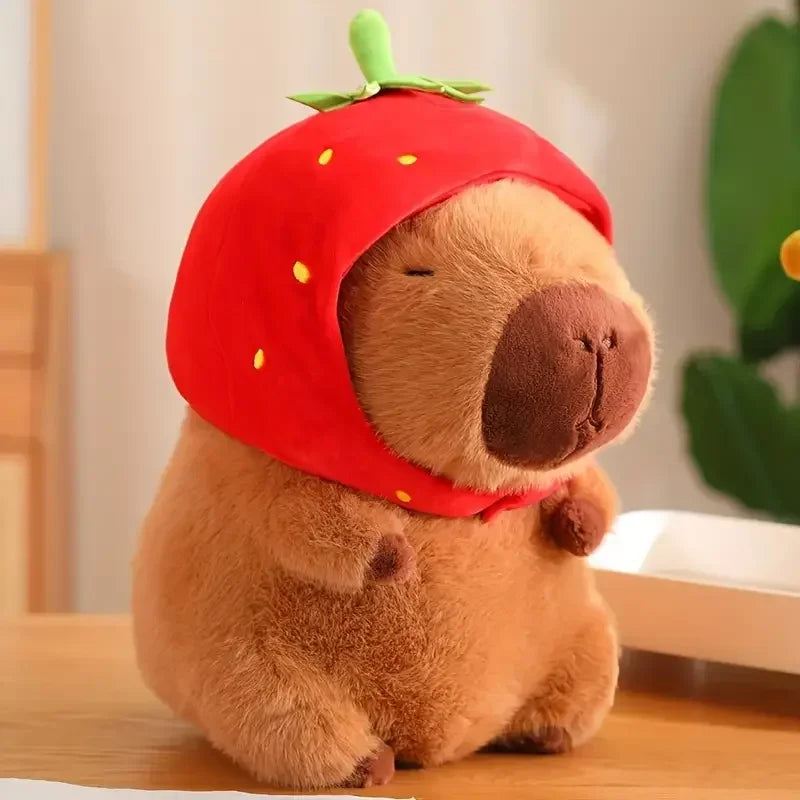10-30cm Capybara Plush Simulation Capibara Anime Fluffty Toy Cute Doll Stuffed Animals Doll Plush Christmas Thanksgiving Gift