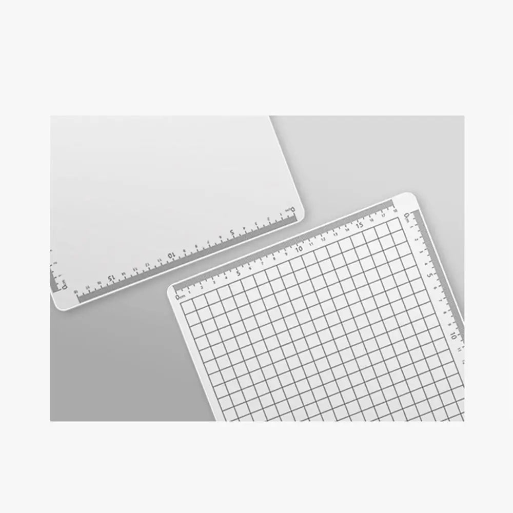 Anti Slip Pad Grid Sewing Cutting Mats PVC Grid Scale Transparent Ruler Board Waterproof A4 Writing Drawing Desk Pad
