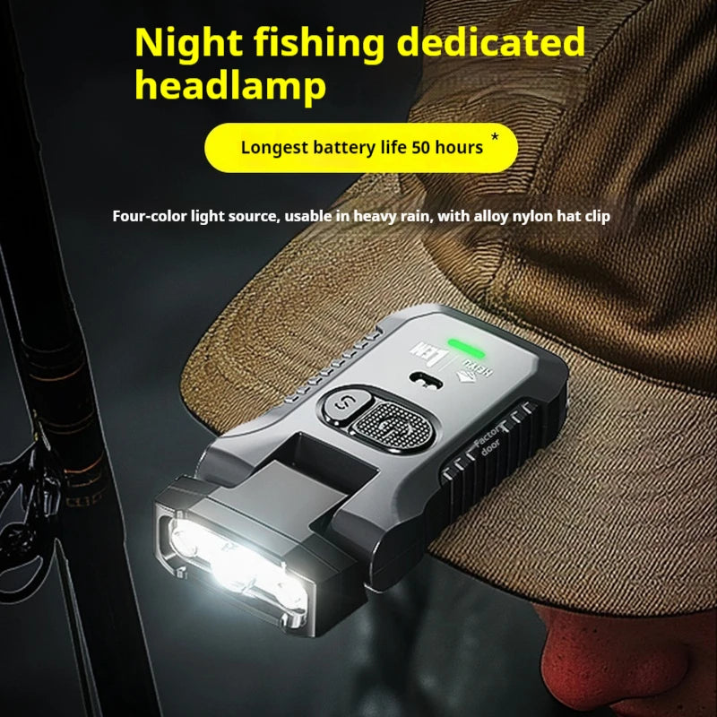 Fishing  Ultra Bright Long-Lasting Battery New 2025 Special Design Cap Clip Light For Night Fishing Sports Entertainment
