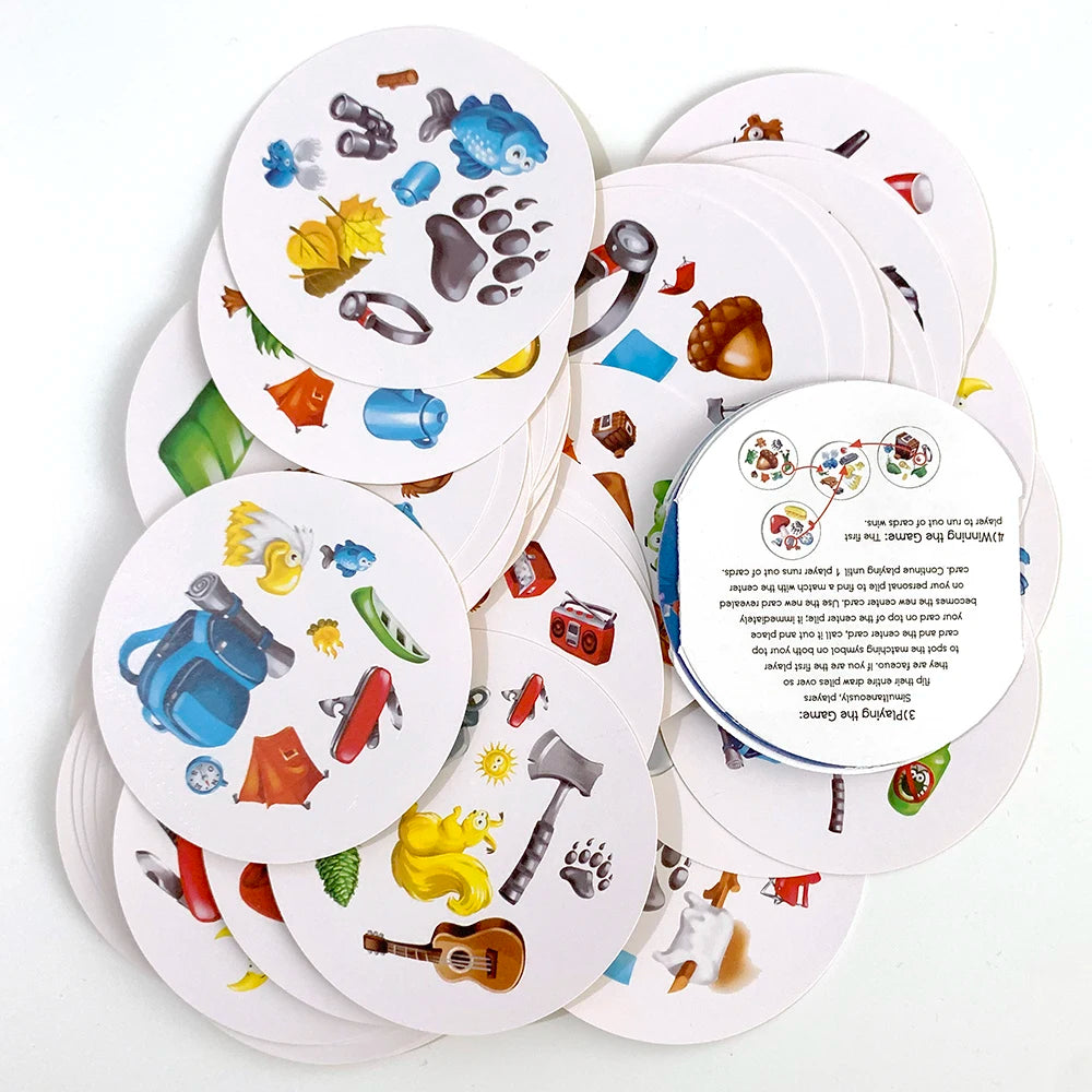 Card Board Game Toy Iron Box Family Funny Entertainment Party Holidays Camping Tool Sports HIP Friends Christmas Halloween Gifts