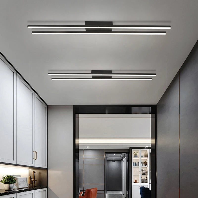 Ceiling Lamp for Living Room Home Decor Lighting Bedroom LED Ceiling Chandelier Light Modern Restaurant 3-color Variable Light