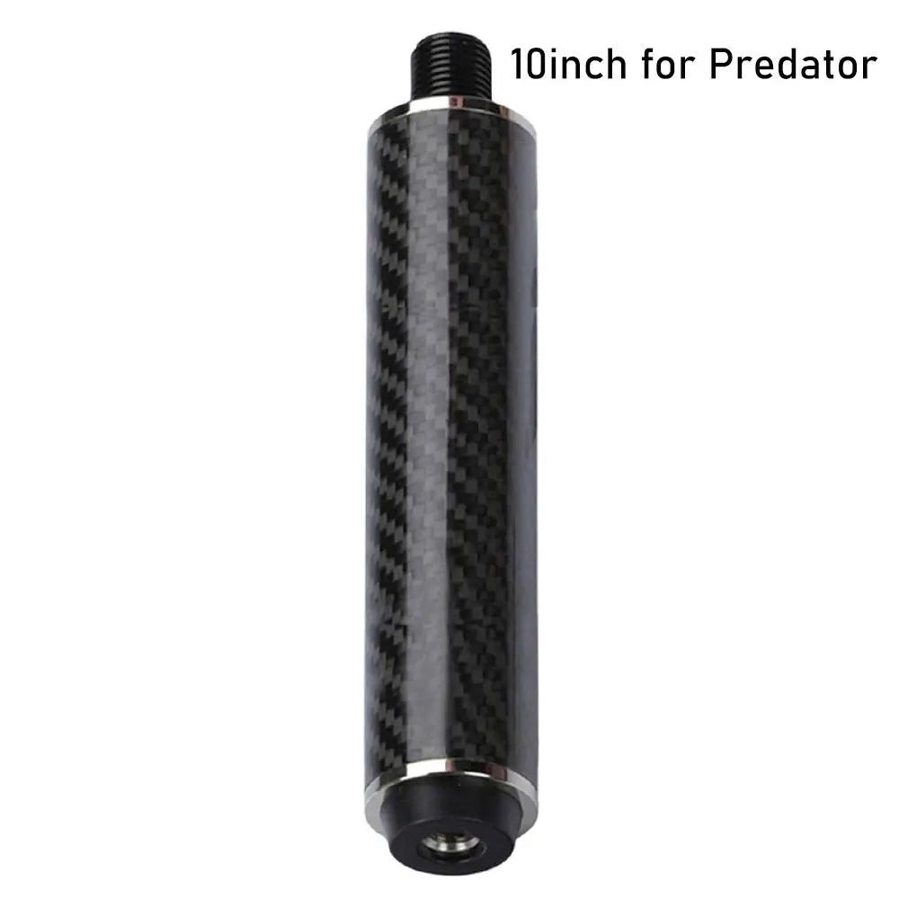 1Pcs Lightweight Snooker Cue Extension Enthusiast Athlete Beginners Replacement Connect Shaft Carbon Fiber Stick Extender