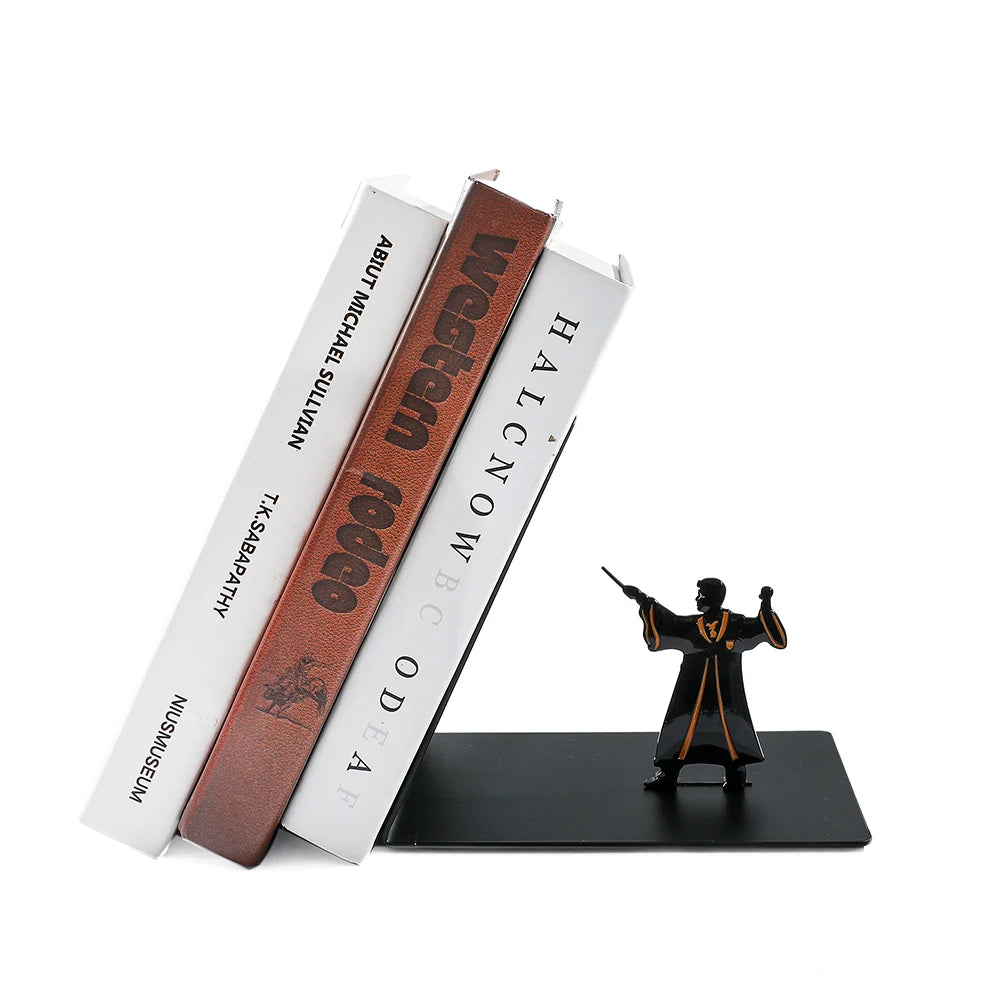 Harry Potter Heavy Duty Metal Bookends For Office Desk Student Desks Home Decor Great Gift Giving Desktop Ornament