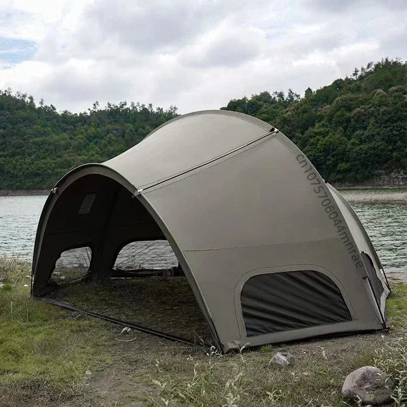 Outdoor Portable Tent Campsite Camping Picnic Rain Proof Sunscreen Hemisphere Shelter Outdoor Multi Functional Tent