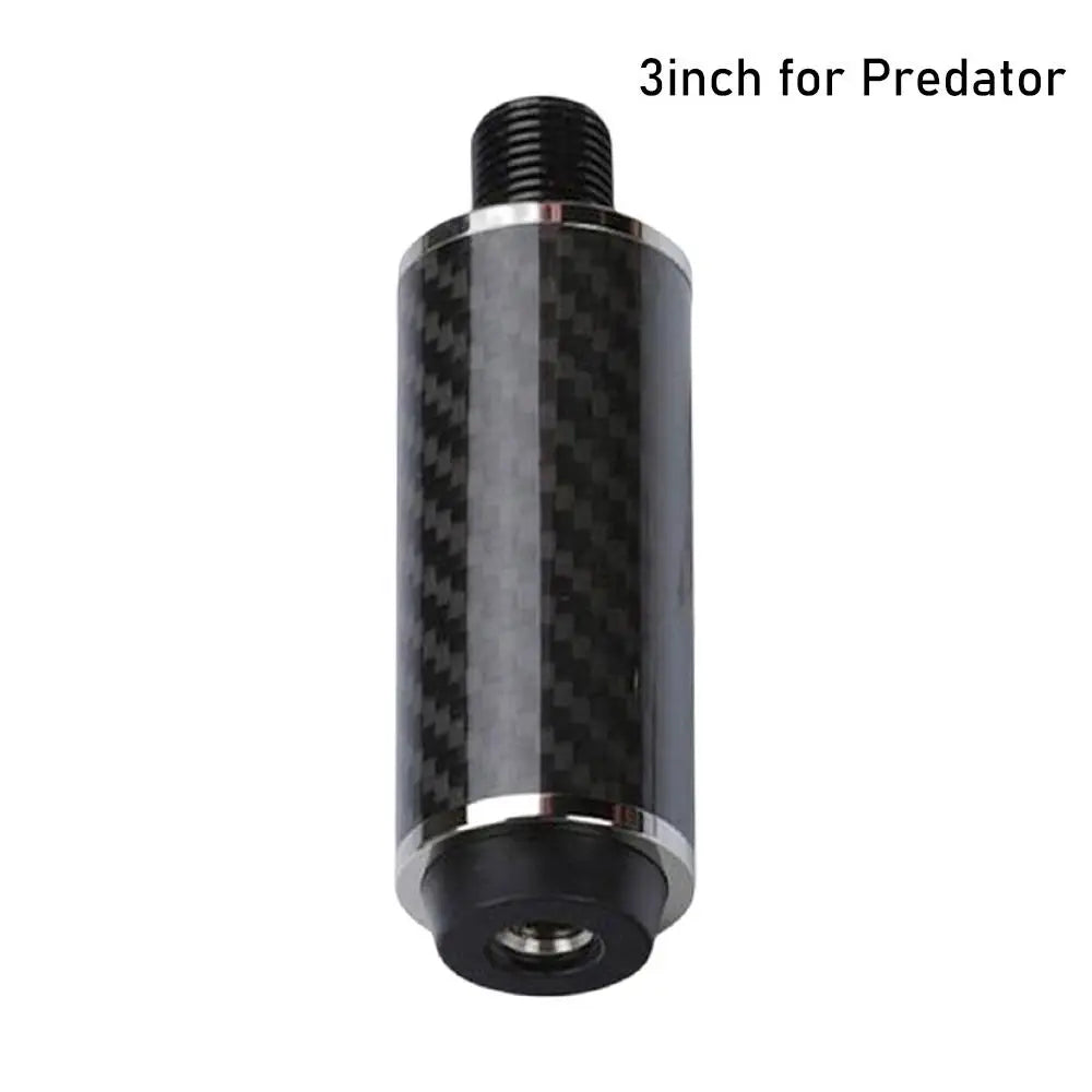 1Pcs Lightweight Snooker Cue Extension Enthusiast Athlete Beginners Replacement Connect Shaft Carbon Fiber Stick Extender