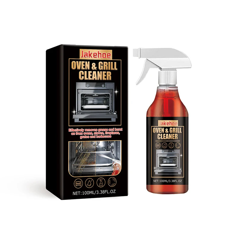 Powerful Oven & Grill Cleaner Foam Spray Decontamination Deodorization Oil Removal Agent for Cooking Tool Efficiency Cleaning
