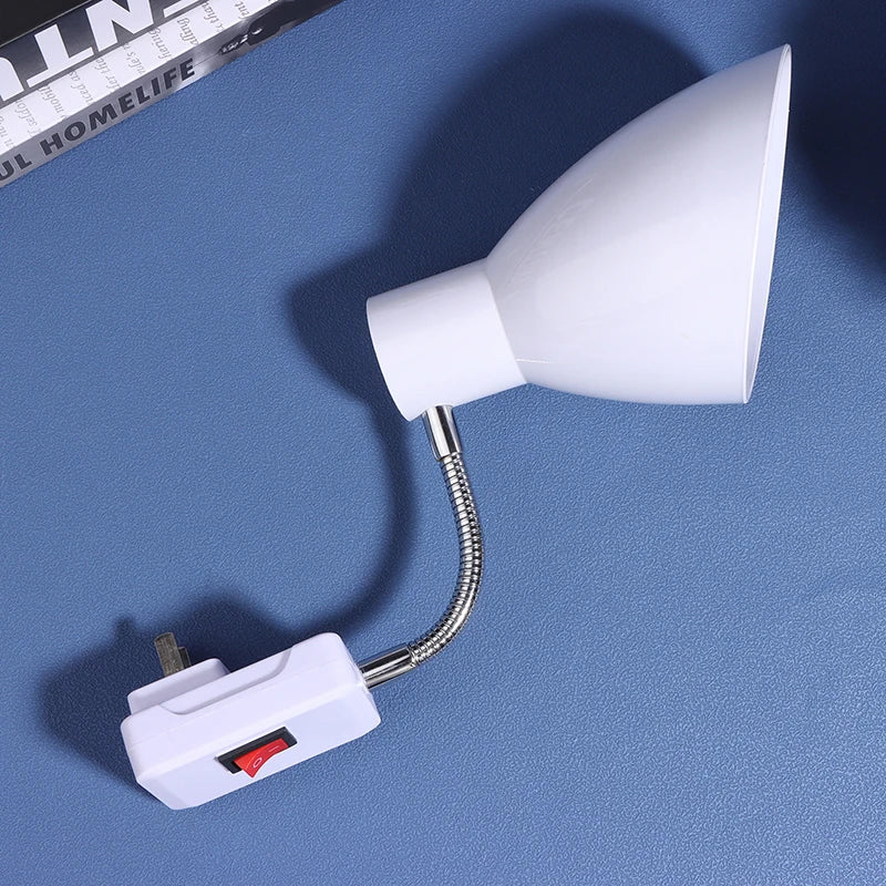 E27 Flexible Extension Lamp Base LED Lamp Holder Socket LED Bulb Elongation Holder Creative Desk Lamp
