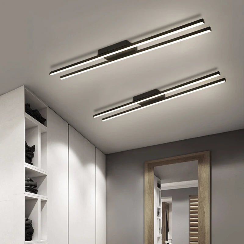 Ceiling Lamp for Living Room Home Decor Lighting Bedroom LED Ceiling Chandelier Light Modern Restaurant 3-color Variable Light