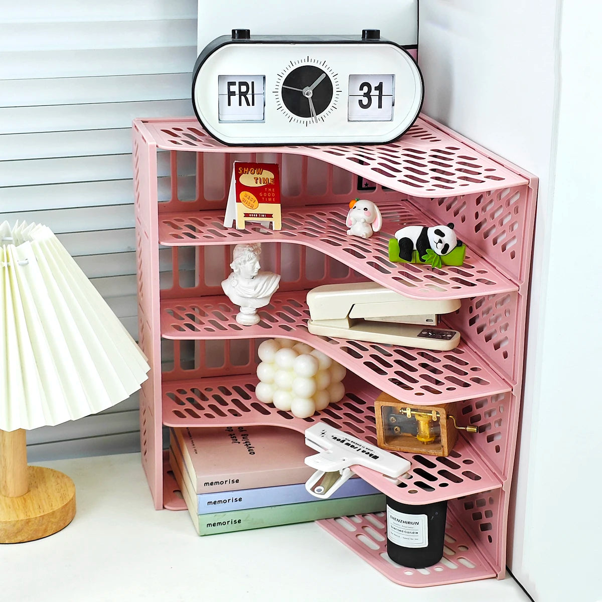 Bookshelf Desktop Book Stand Desk Storage Rack Desktop Book Stand Book Storage Handy Gadget Desk Storage Rack