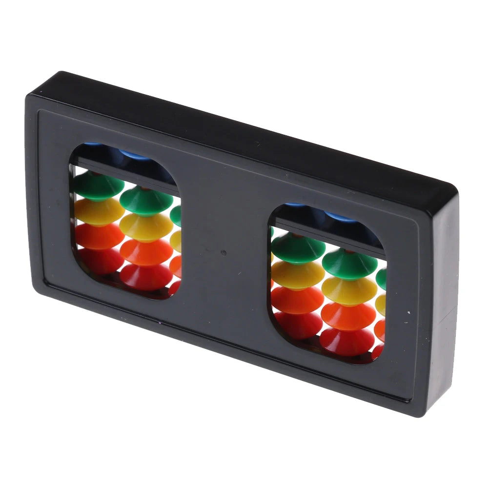 Plastic 7 Digits Chinese Abacus Toys Abacus Arithmetic Soroban Kids Maths Educational Toys For Children Student Kindergarten