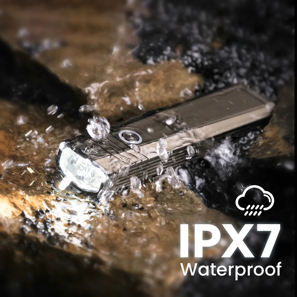 SOFIRN ST1 Square Pocket Flashlight 1500lm 226m USB C Rechargeable Lamp 2100mah IPX7 Waterproof Light for Camping&Fishing