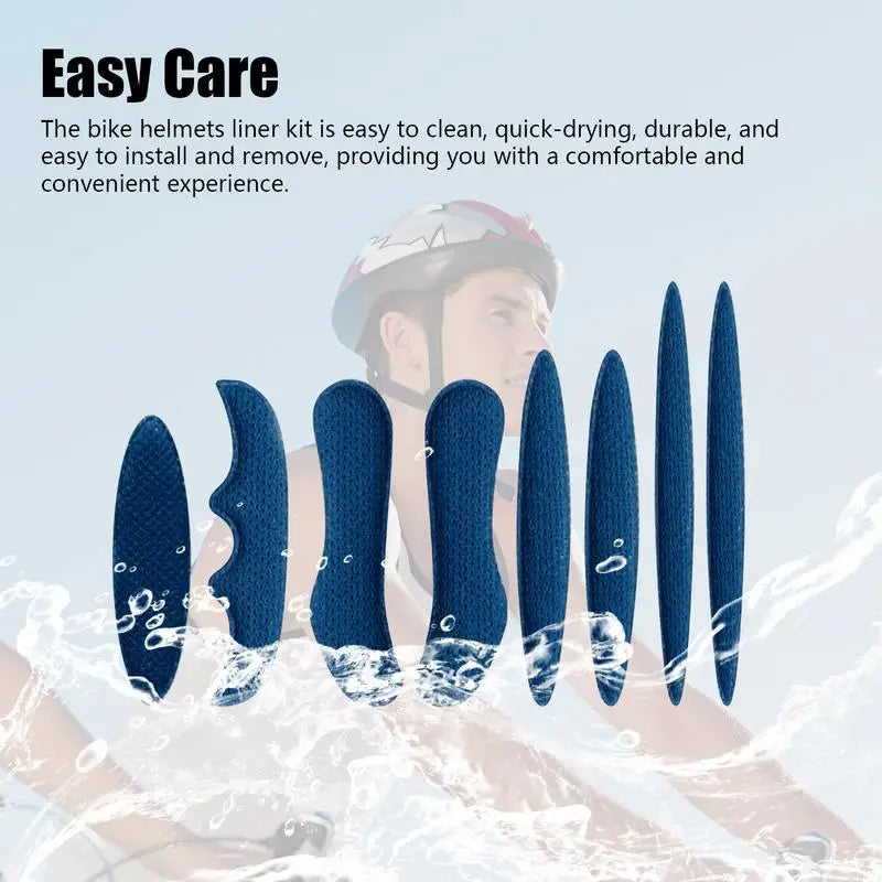 Bike Helmets Liner Universal Bicycle Helmets Lining Pads Bicycle Replacement Sponge Padding Supplies Helmets Protection