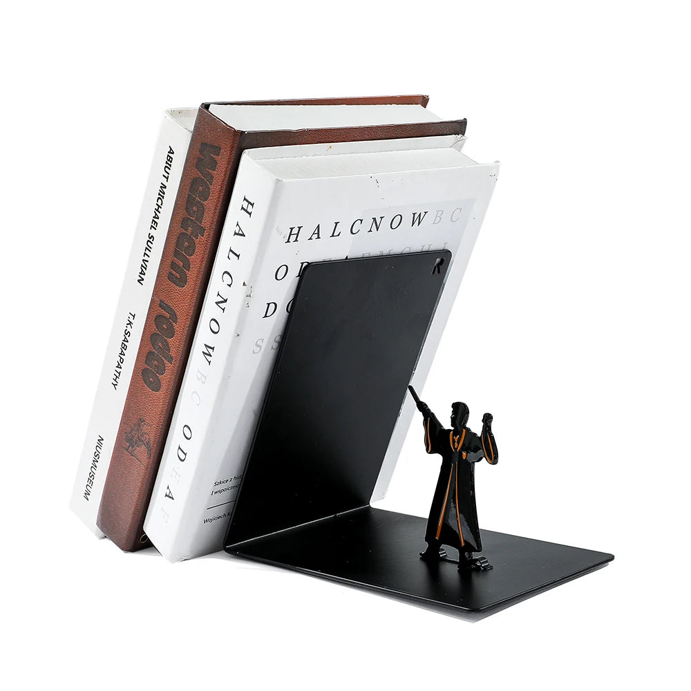 Harry Potter Heavy Duty Metal Bookends For Office Desk Student Desks Home Decor Great Gift Giving Desktop Ornament