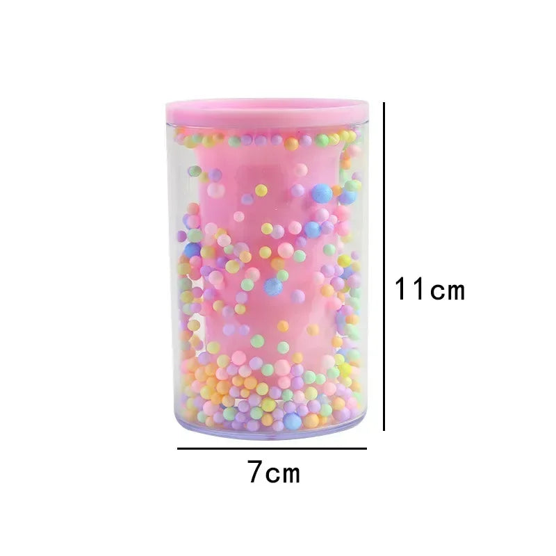 Colorful Acrylic Piggy Drawer Pen Holder Cartoon Multi Grid Cute Creative Girl Student Multifunctional Storage Office Stationery