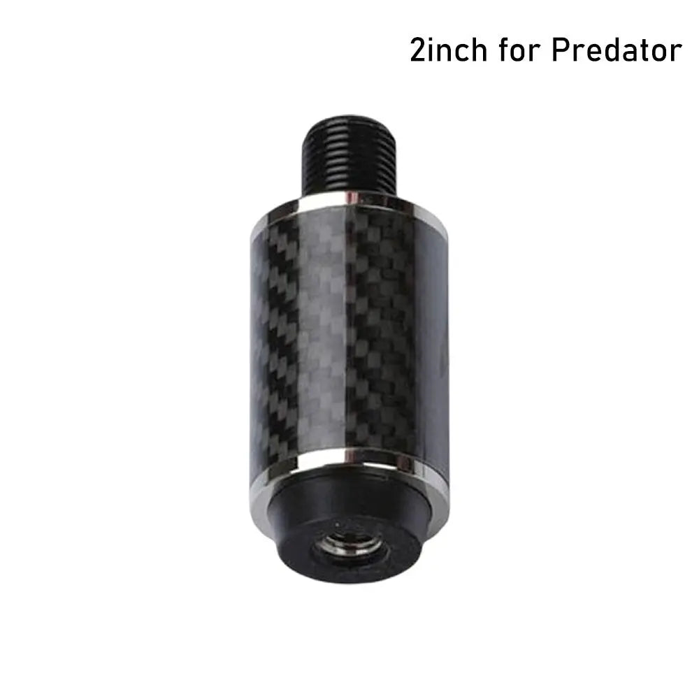 1Pcs Lightweight Snooker Cue Extension Enthusiast Athlete Beginners Replacement Connect Shaft Carbon Fiber Stick Extender
