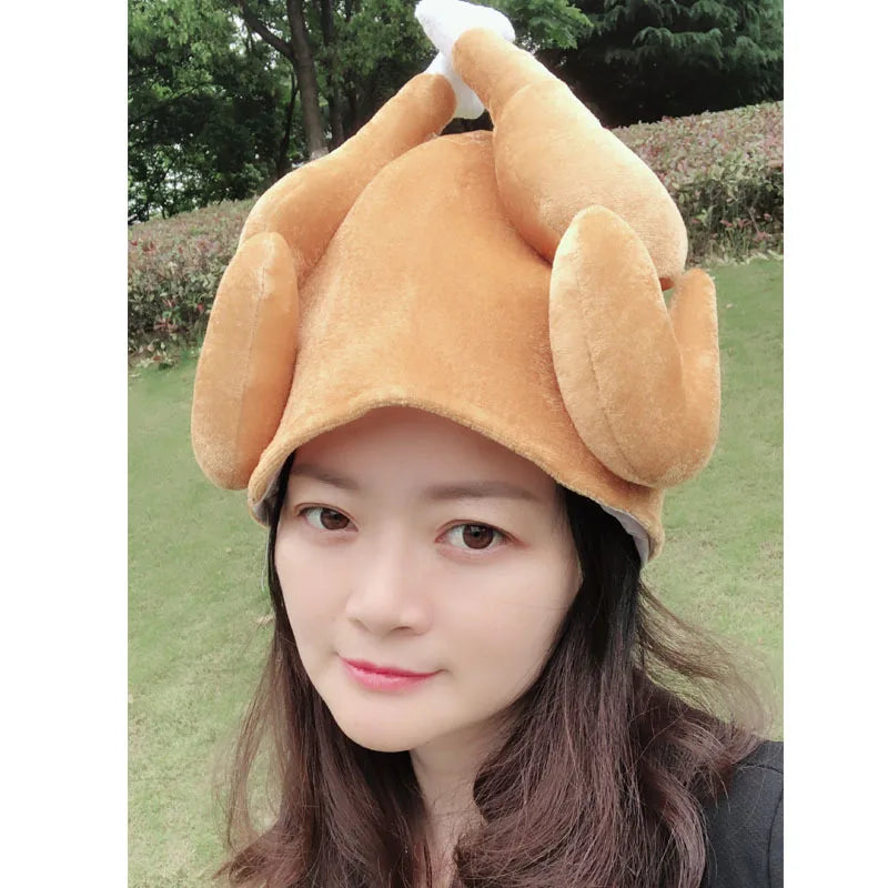 Chicken Leg Hat Thanksgiving Turkey Hat Irish Festival Oktoberfest Chicken Leg Hat Chicken Leg Hair Bands Party Hat