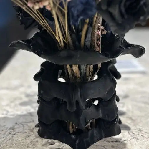 Simulation Spine Pen Holder Brush Holder Spine Pencil Holder Medical Student Gift 3D Vase Storage Box Office Desktop Organiser