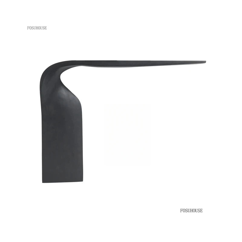 Modern Wooden Console Tables Home Special-shaped Console Entrance Table Wall Rack Living Room Furniture Entrance Console