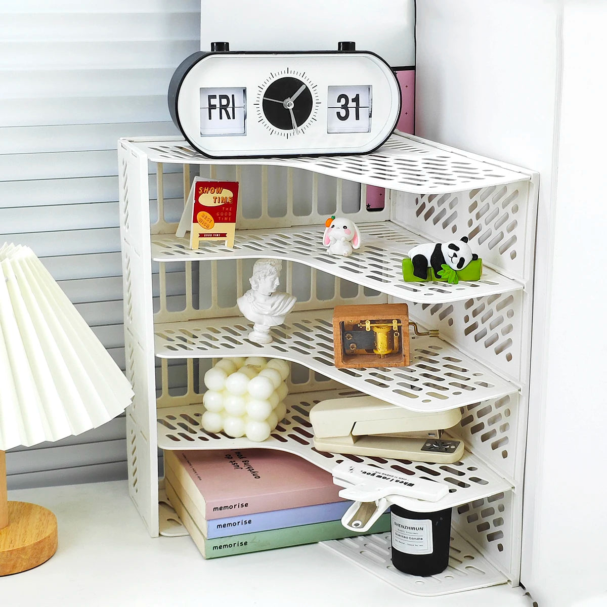 Bookshelf Desktop Book Stand Desk Storage Rack Desktop Book Stand Book Storage Handy Gadget Desk Storage Rack