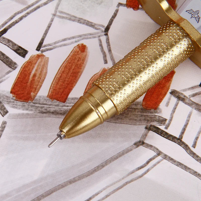 1 Piece Lytwtw's Stationery Office Creative Phoenix Sword Gel Pen School Supply Handle Gift Lovely Chinese Style Vintage