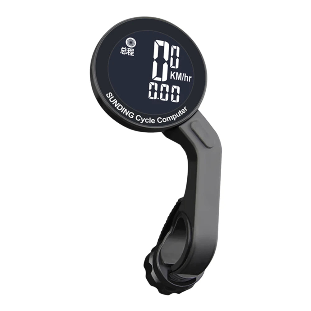 New Bicycle Computer Waterproof Cycling Speedometer Multifunctional LCD Screen Mountain Bike Speed Meter Odometer Stop Watch