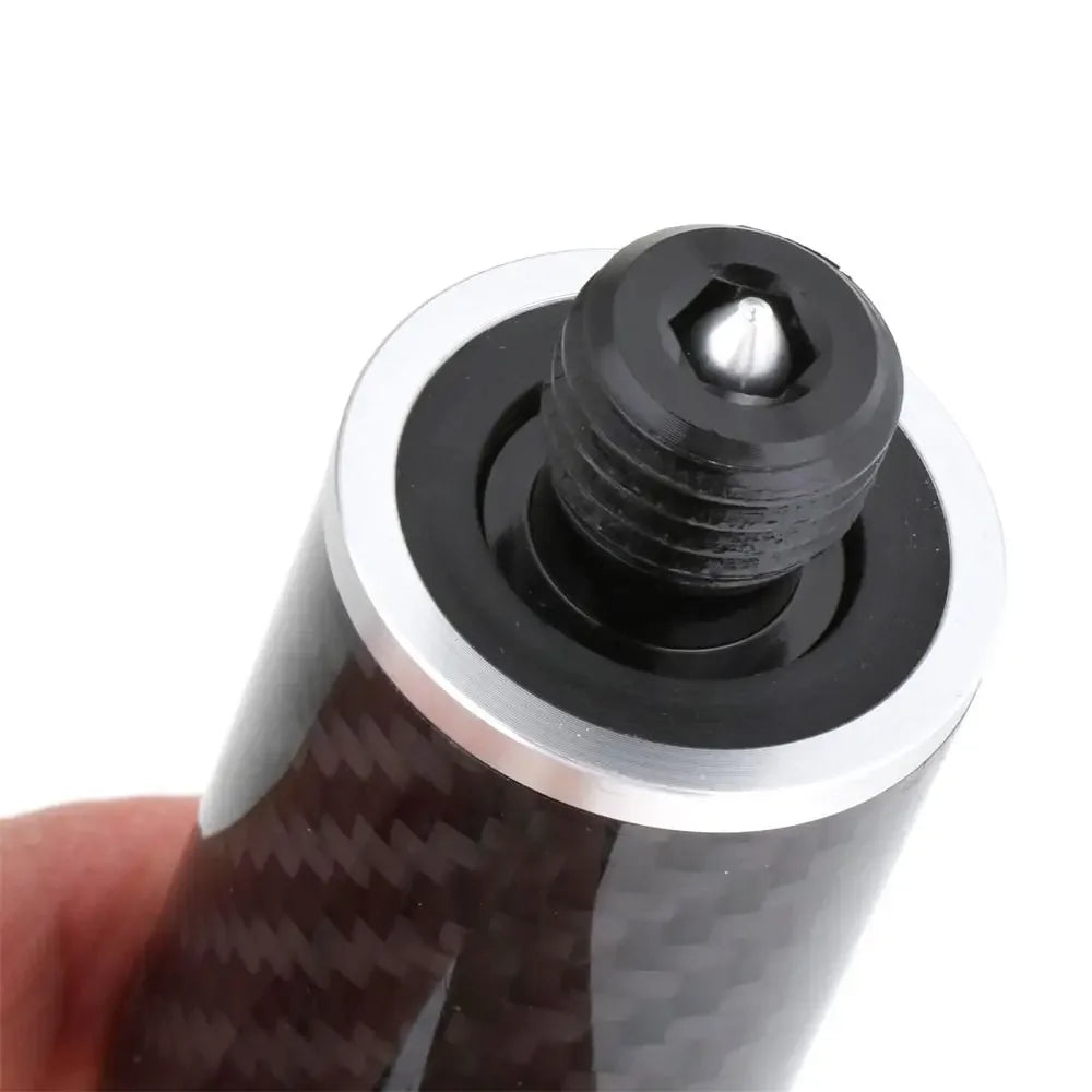 1Pcs Lightweight Snooker Cue Extension Enthusiast Athlete Beginners Replacement Connect Shaft Carbon Fiber Stick Extender