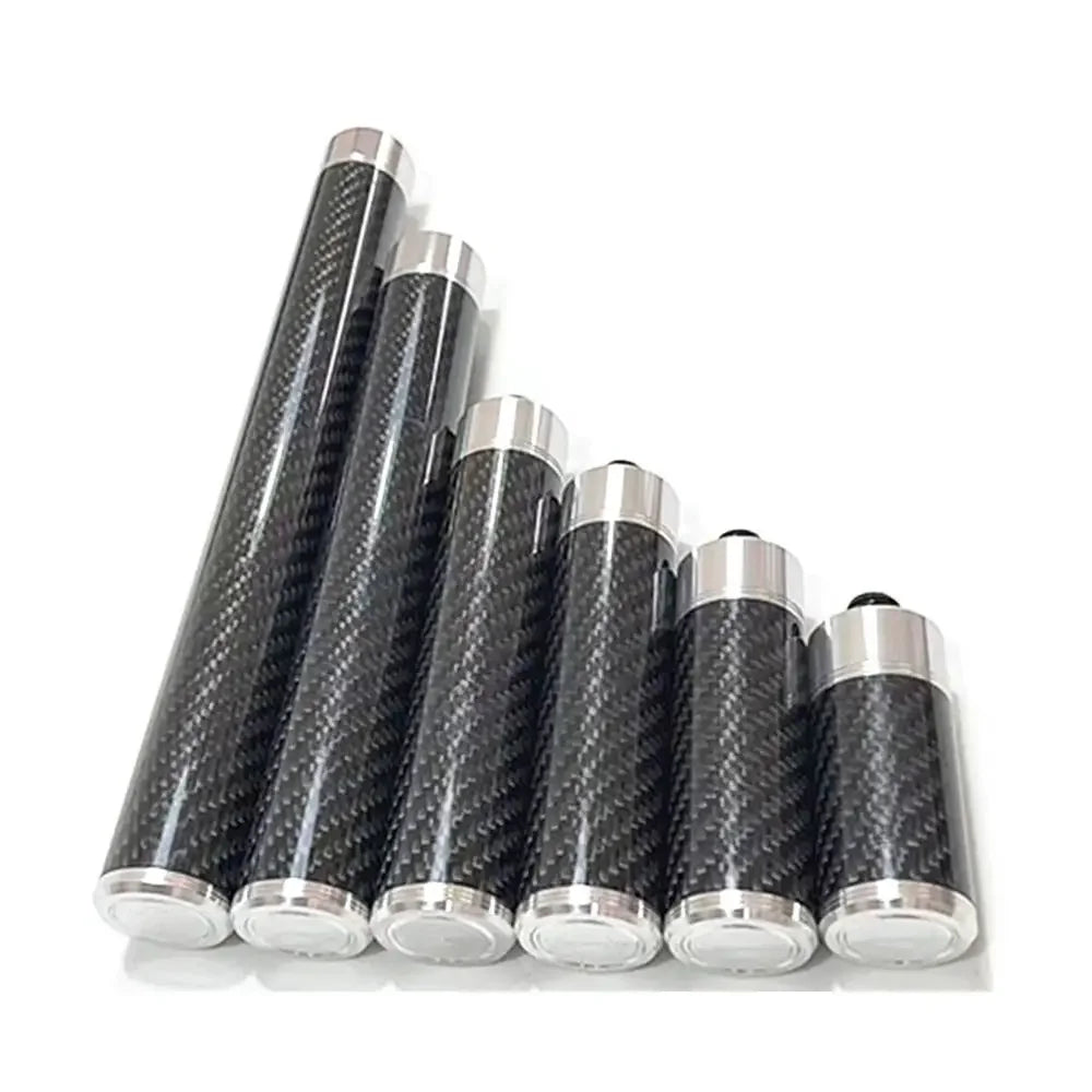 1Pcs Lightweight Snooker Cue Extension Enthusiast Athlete Beginners Replacement Connect Shaft Carbon Fiber Stick Extender