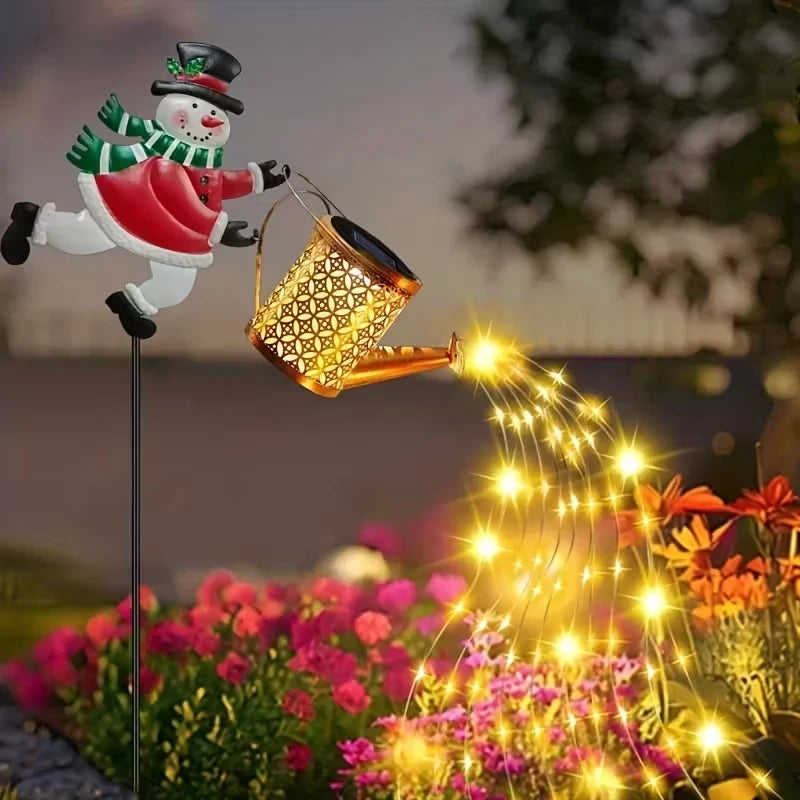 Solar Kettle Lights Garden Lawn Christmas Decorative Lights Kettle Ground Lamp Solar Night Lights Outdoor Garden Decoration